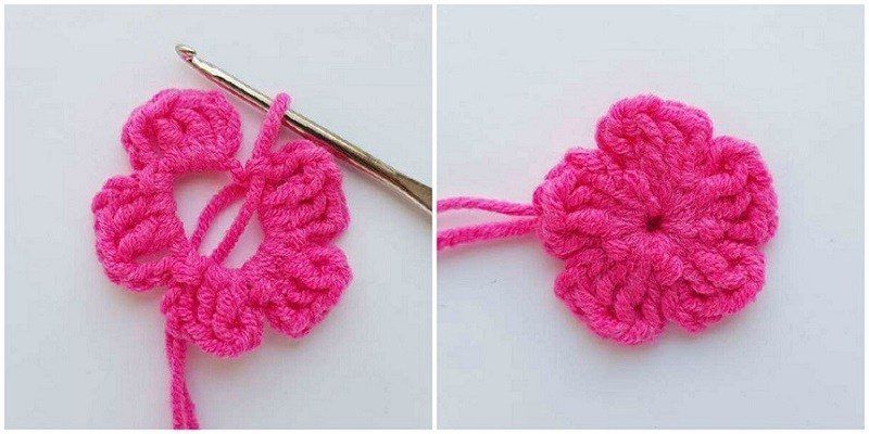 Crochet flower pattern