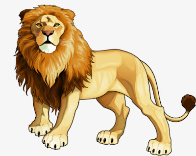 أسد حيوان Clip Art K25843551 Fotosearch