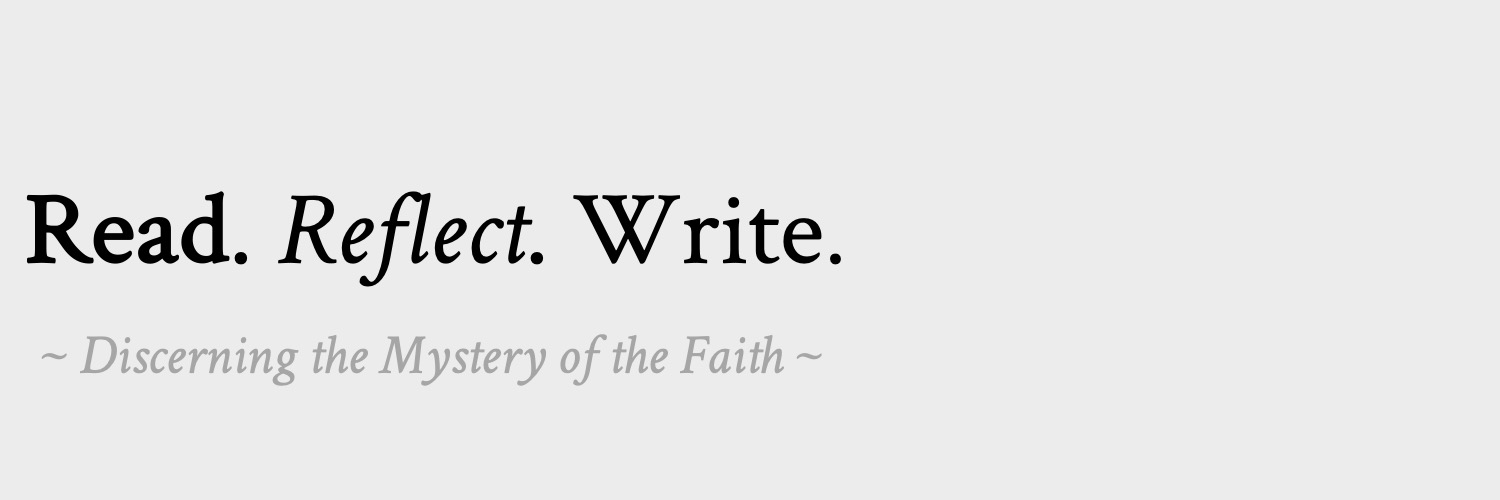 Read. Reflect. Write.