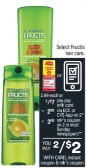 Cheap Garnier & L'Oreal Hair Care at CVS 6/13-6/19 Cheap Garnier & L'Oreal Hair Care at CVS 6/13-6/19