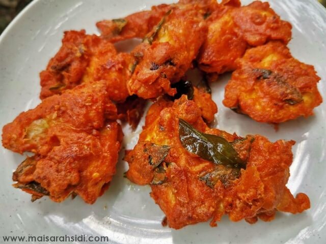 Ayam Goreng Mamak Buat Sendiri, Bikin Ketagih! MaisarahSidi.com