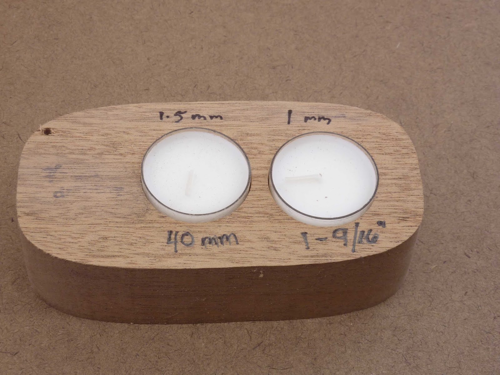 Scroll Saw Bowls Forstner bits for tea light candles