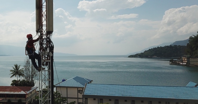 Jaringan 4G XL Axiata Layani 70 Desa di Sekeliling Danau Toba