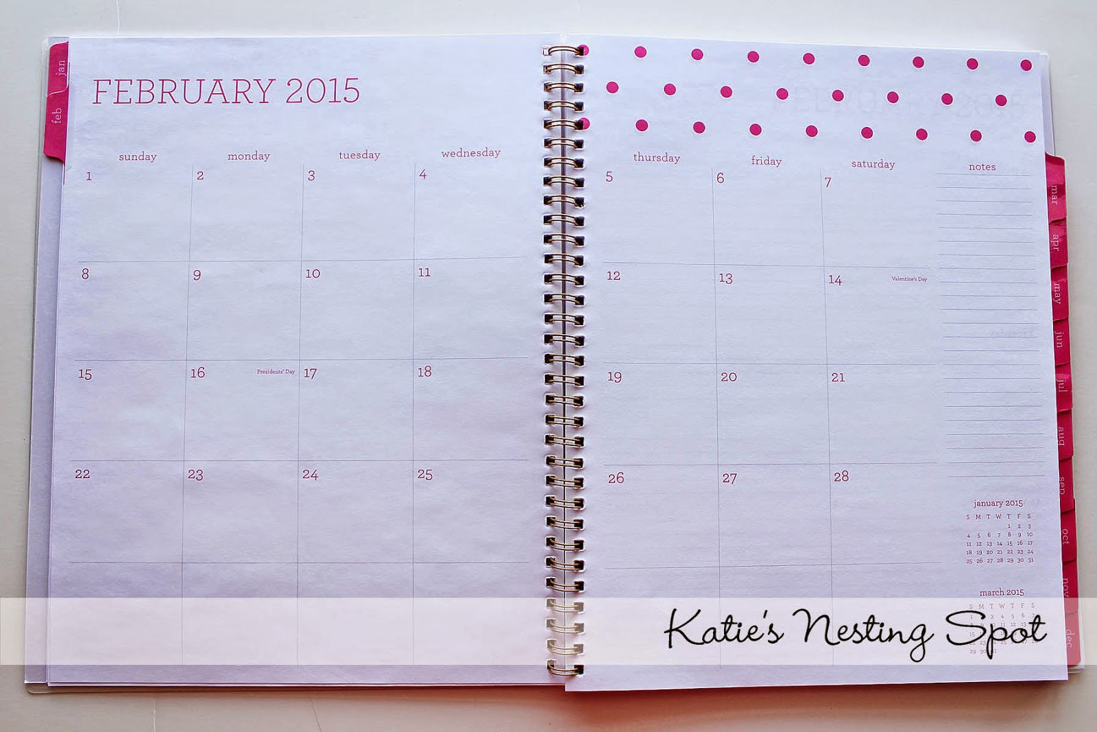 Katie s nesting spot sugar paper planner comparison thank you to