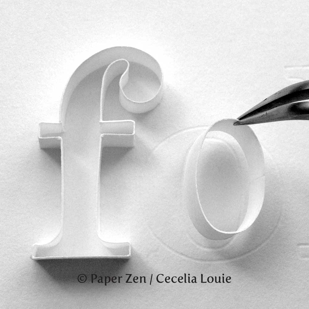 to Paper Zen Cecelia Louie Quilling Letters 102 Part 1