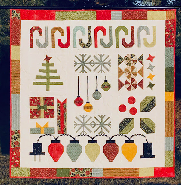 A Scrappy Happy Holidays Designed By Thistle Thicket Studios. www.thistlethicketstudio.com