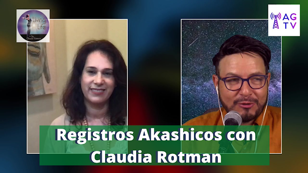 Claudia Rotman de Life By Claudia en Aldea Global TV con Kike Posada