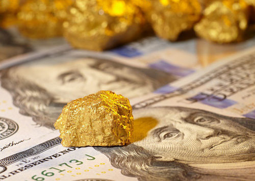 El oro tras caída del dólar