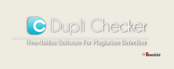 Duplichecker: Plagiarize checker