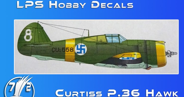 lpm-72-27/ LPs Decals Luftwaffe 1/72 TOPP DECALS Curtiss P-36A / Hawk 75 