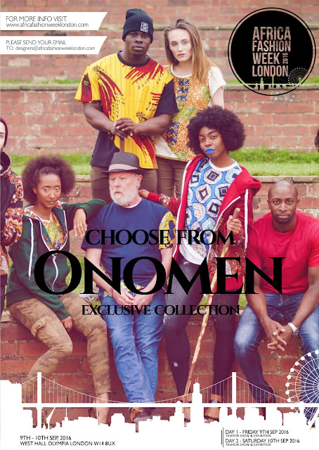 Onomen to showcase at Africa Fashion Week London
