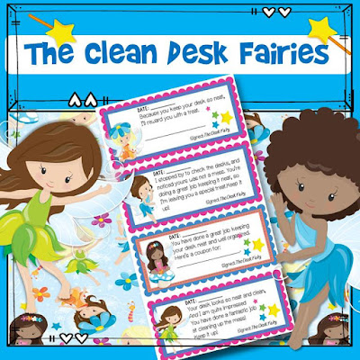 A Teacher S Idea Clean Desk Fairies