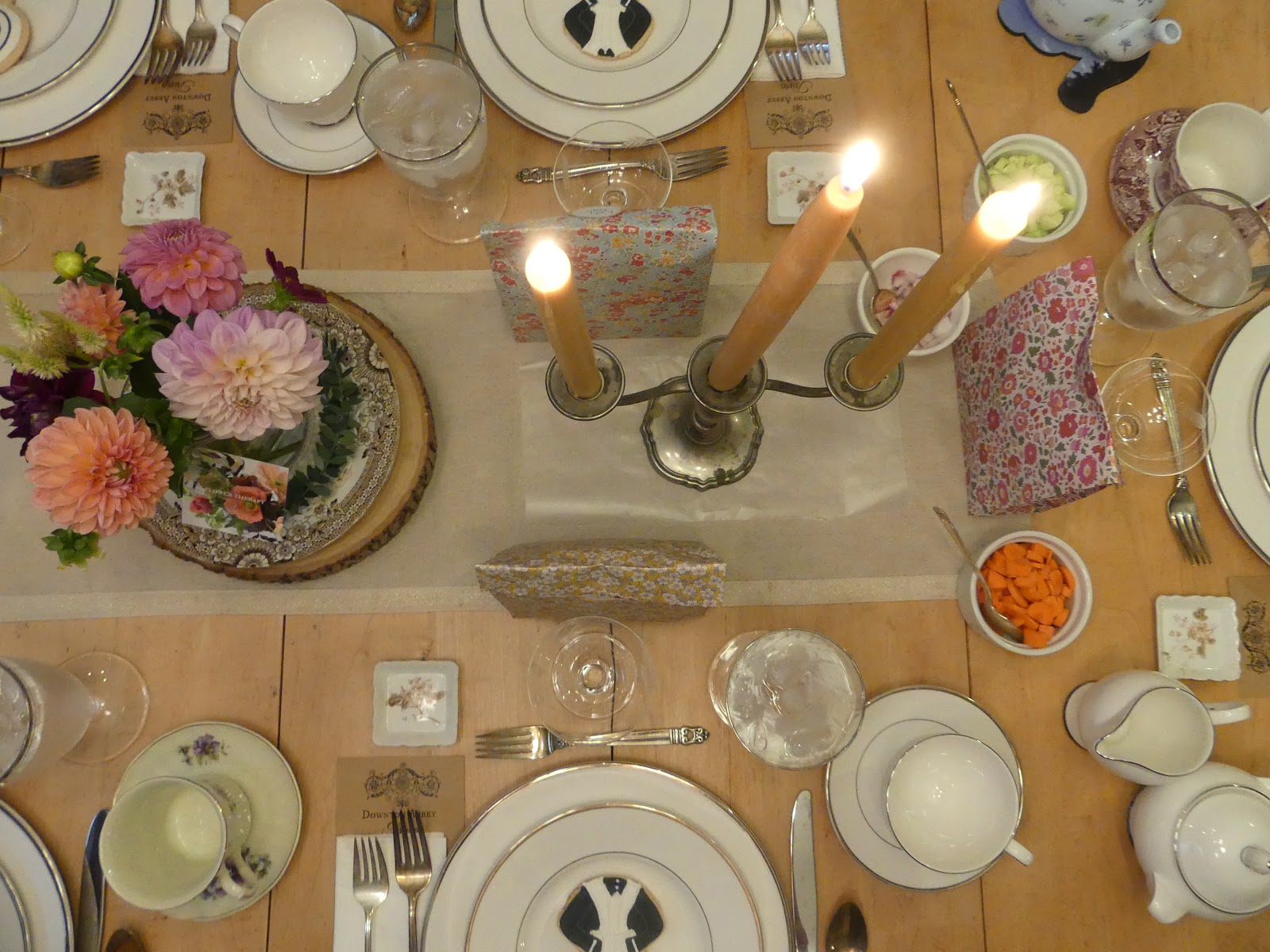 Monica Wilkinson Downton Abbey Dinner Party