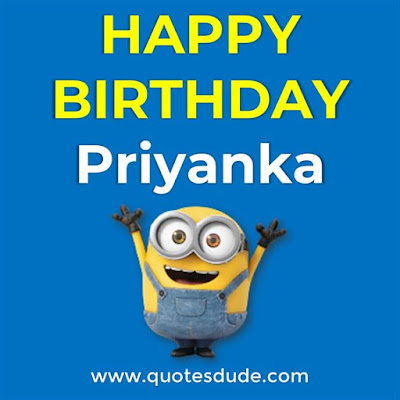 Happy Birthday Priyanka