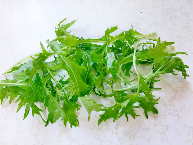 Mizuna, Greens, bitter greens