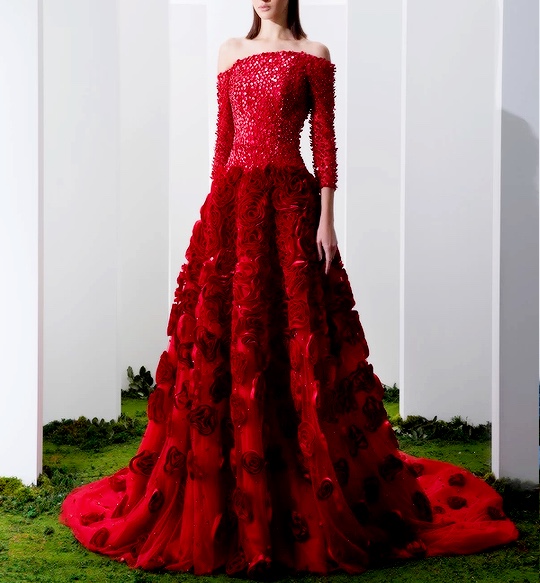Glamorous Red Gowns