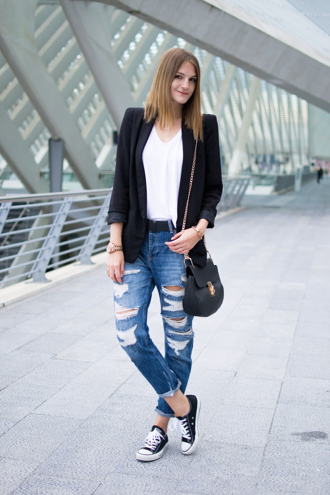 Top 55+ images boyfriend jeans and converse - In.thptnganamst.edu.vn