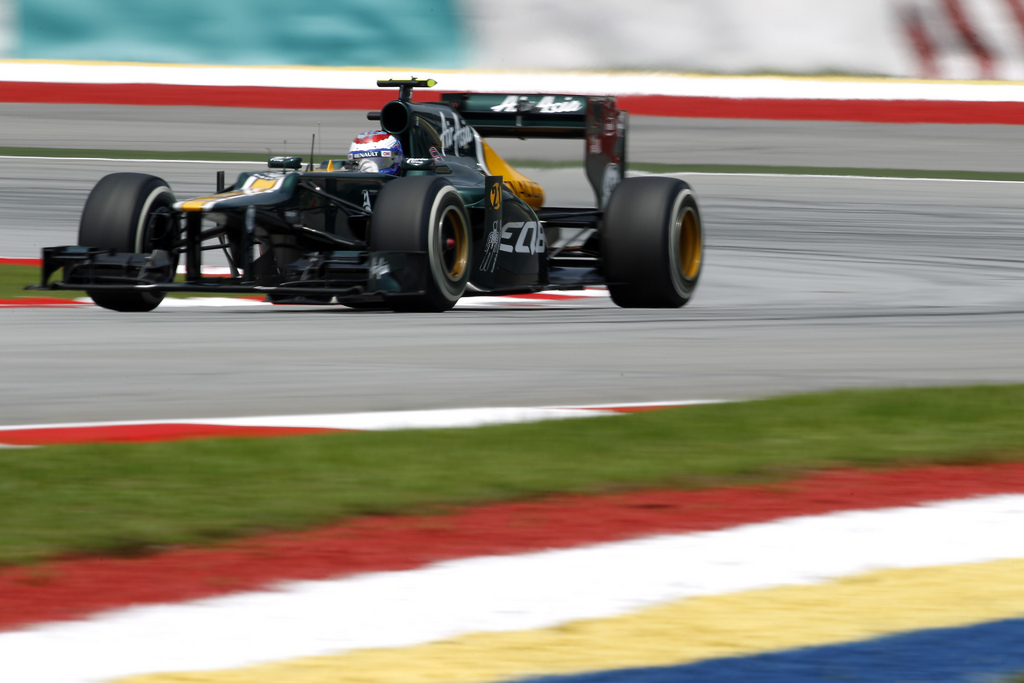 itc racing F1 2012 Malaysian GP Caterham F1 Team Information FP1