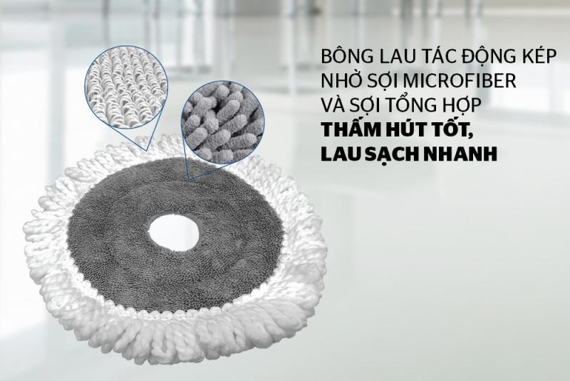 Cây Lau Nhà 360 Độ Sunhouse Thế Hệ Mới KS-MO260IG