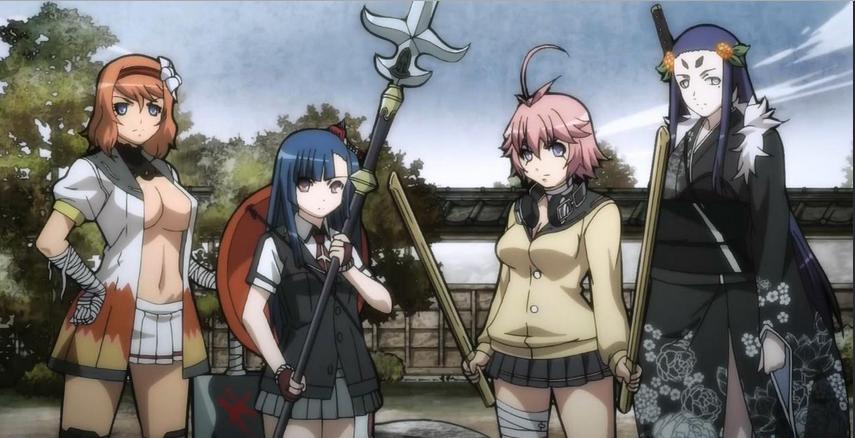 Manga: Hyakka Ryōran Samurai Bride 百花繚乱 (review)