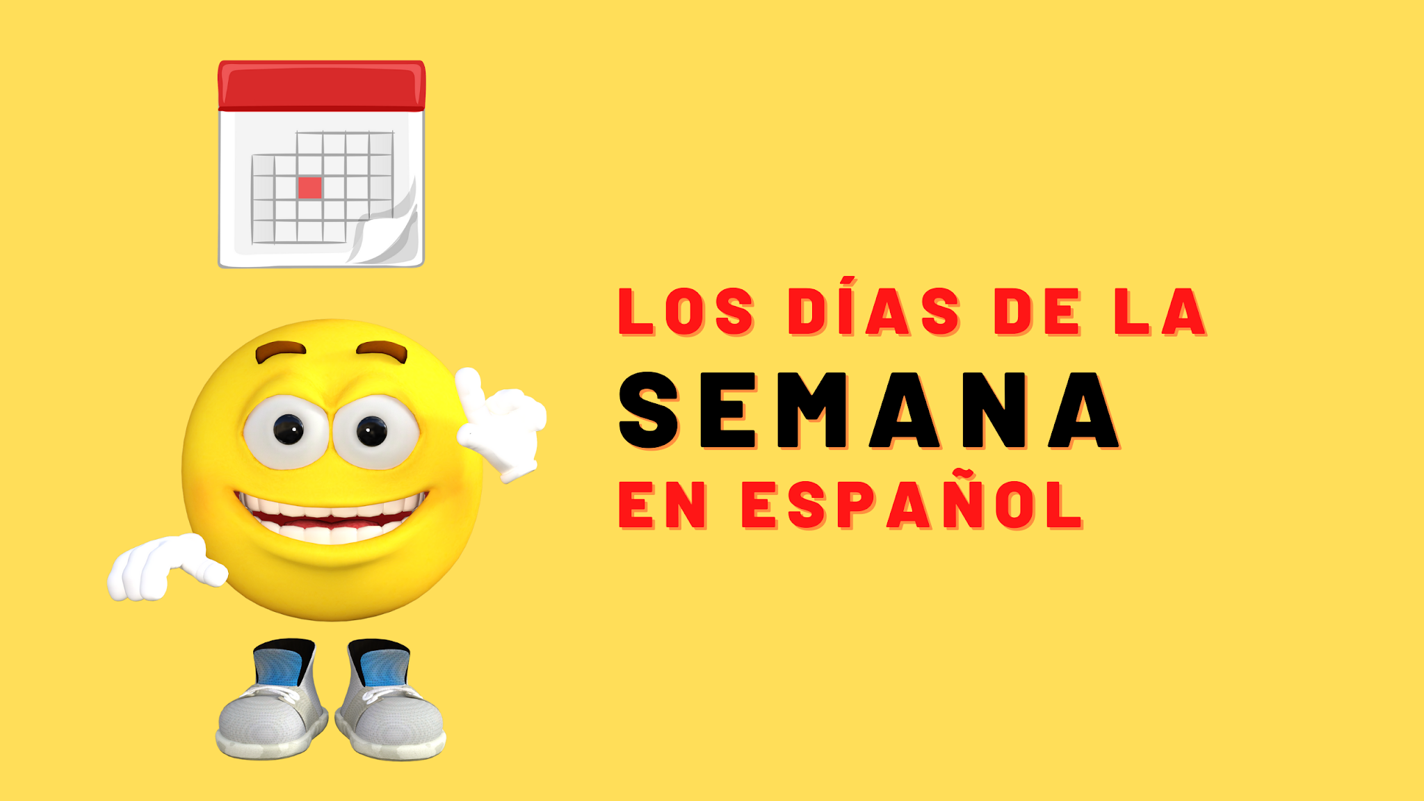 Dias da semana em espanhol - Días de la semana - Toda Matéria
