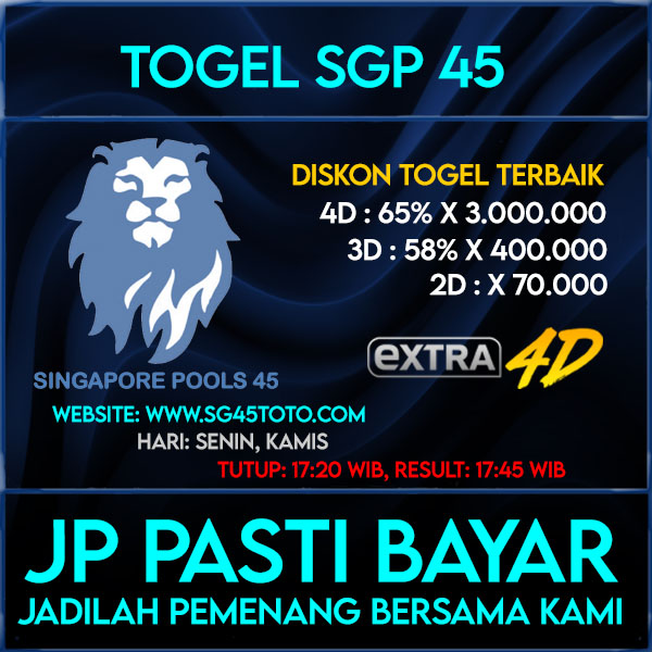 Prediksi Togel Extra4d Prediksi Togel Singapore 45 Senin 28 Desember 2020