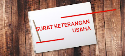 Cara mengurus surat keterangan usaha