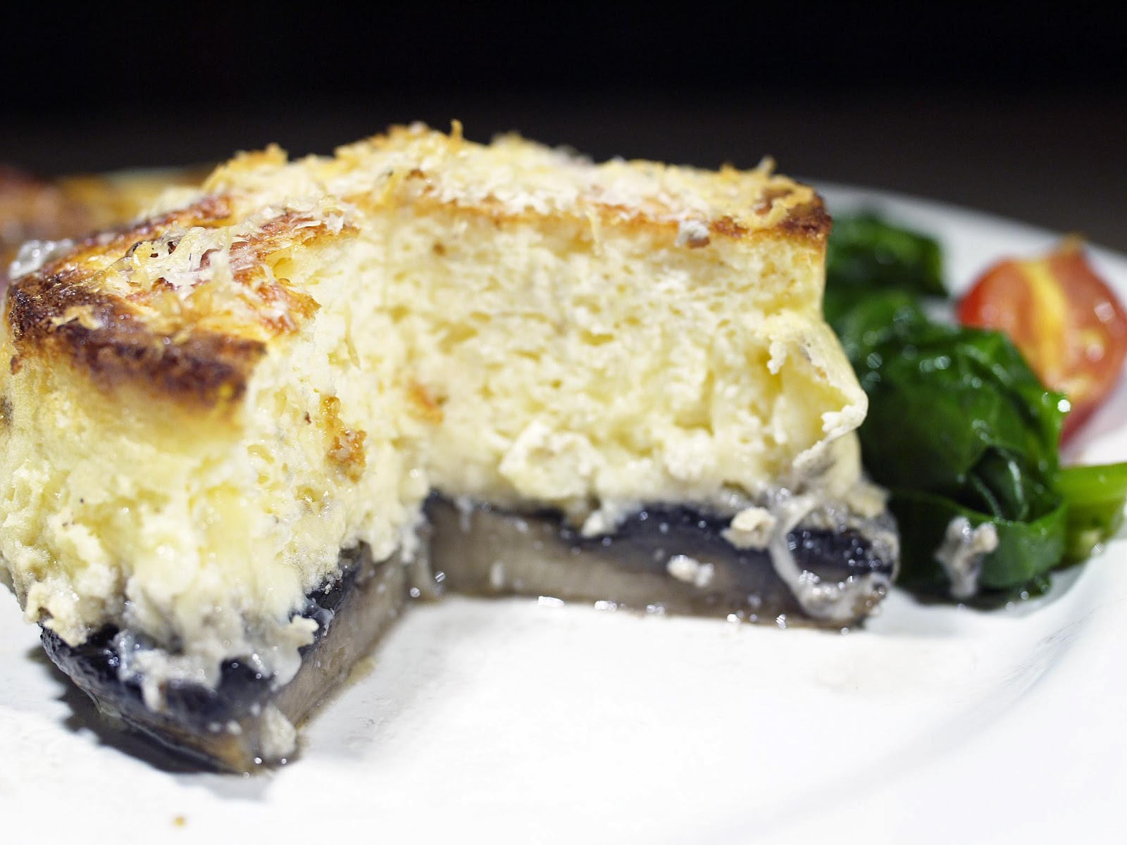 Alf Cooks Vegetarian Twicebaked Cheese Soufflés on Mushroom Steaks