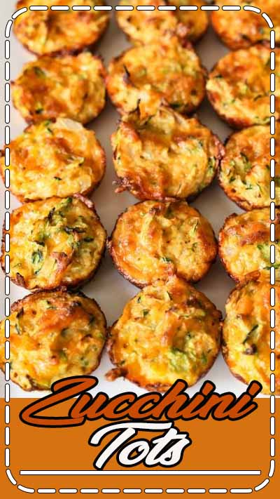 These simple keto Zucchini Tots make a great low-carb snack or side dish. They are a delicious way to eat your veggies.