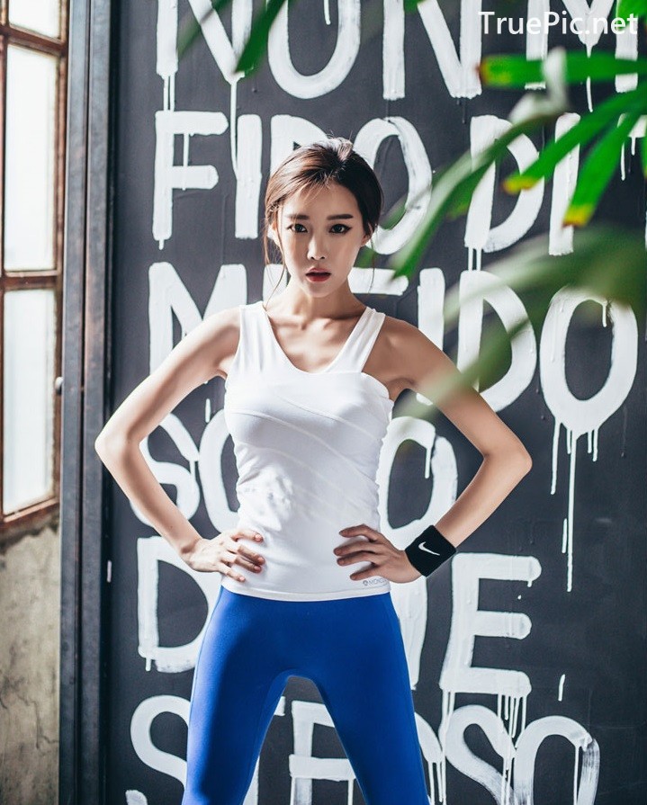 Image Korean Fashion Model - Yoon Ae Ji - Fitness Set Collection - TruePic.net - Picture-27