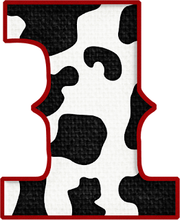 Abecedario Vaquero con Piel de Vaca. Cow Skin Alphabet.