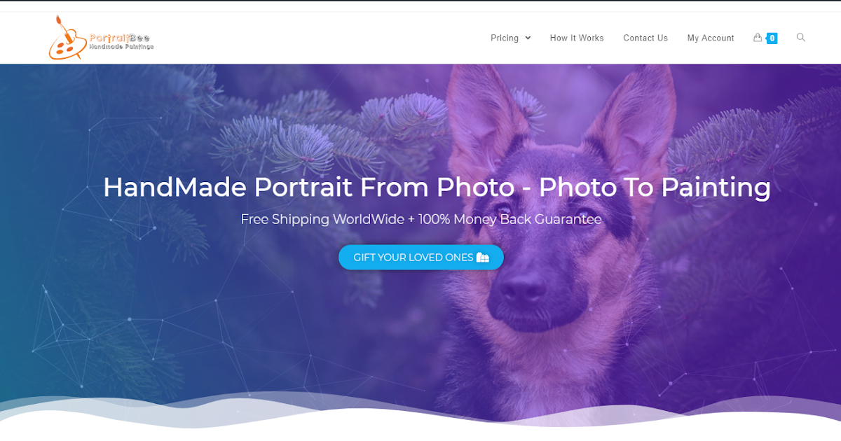 Turn your photo into a handmade painting