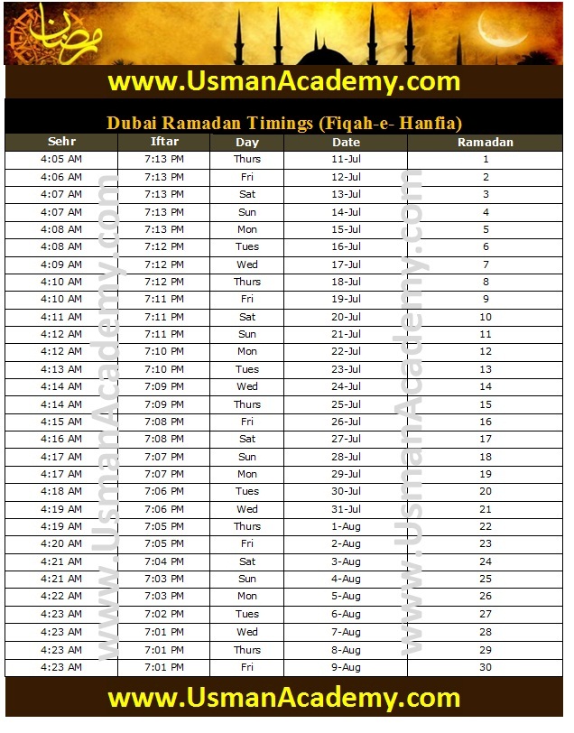 Hyderabad Ramadan Timings 2020 Calendar Hyderabad Ramazan SeheroIftar