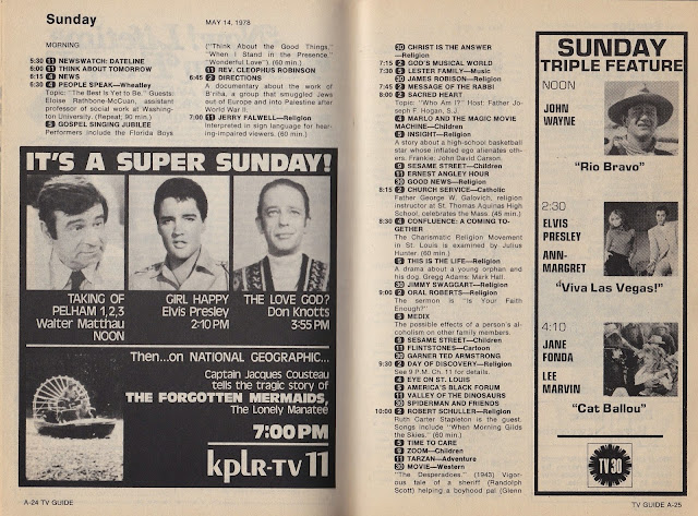 Garage Sale Finds: What was on TV May 13th through 19th, 1978