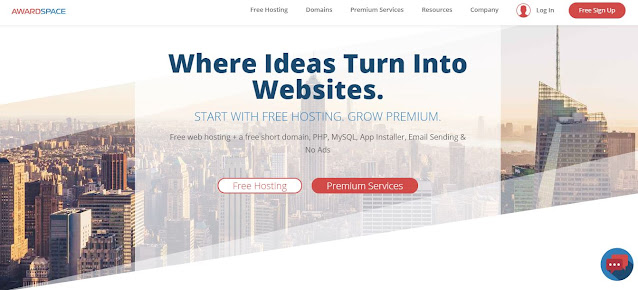 free web hosting sites for wordpress