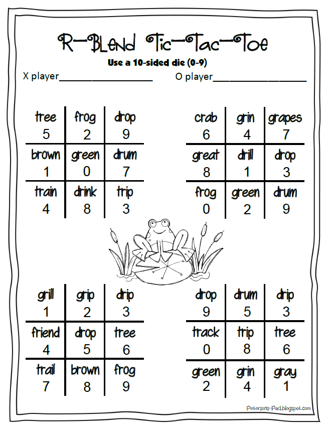Peterson's Pad: Tic Tac Toe