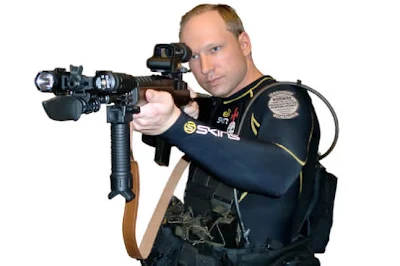Anders Breivik, atirador cristão da Noruega