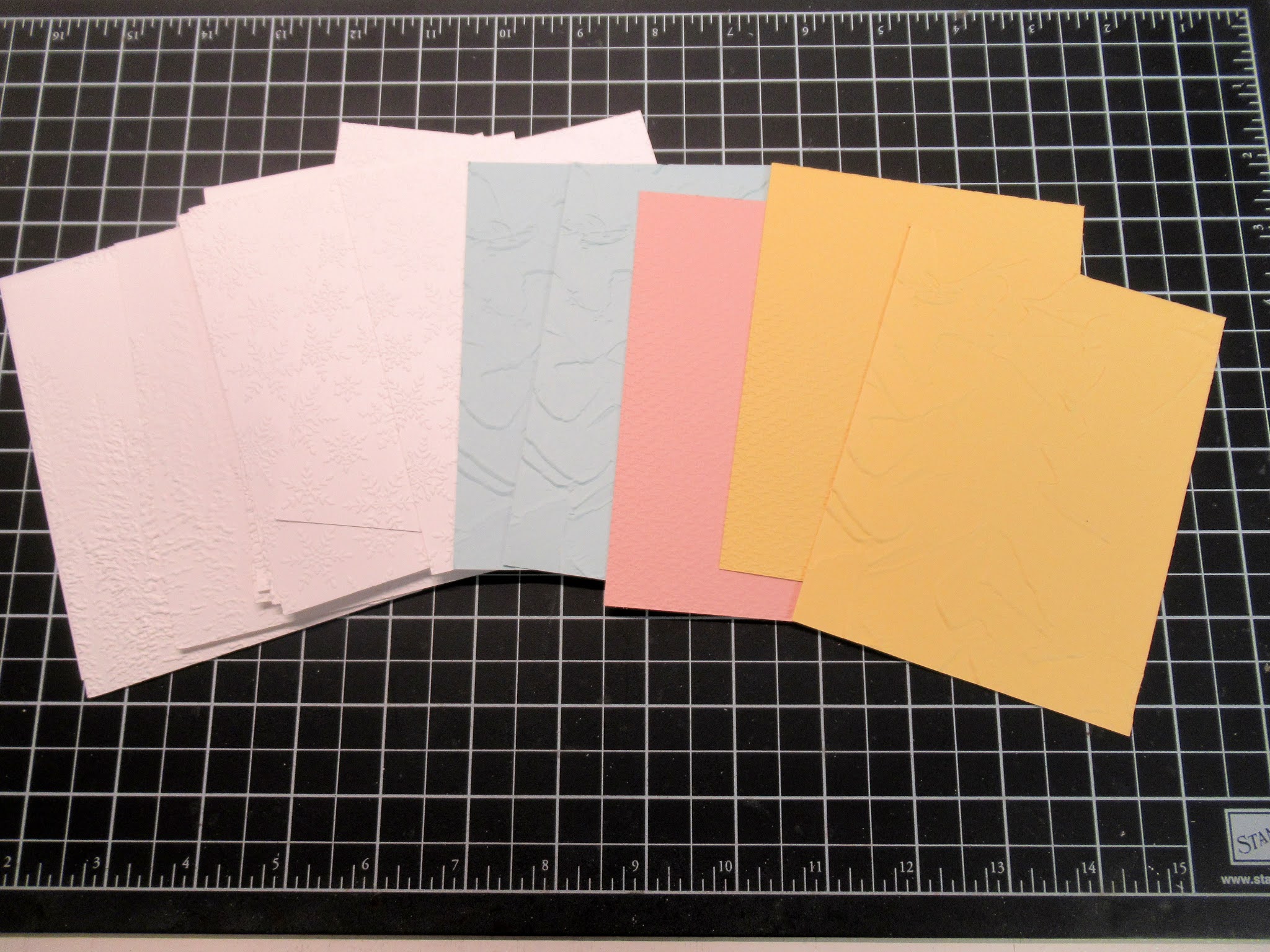 Personally Yours Organize It Friday Tip 2 Cardstock Cards & Layers
