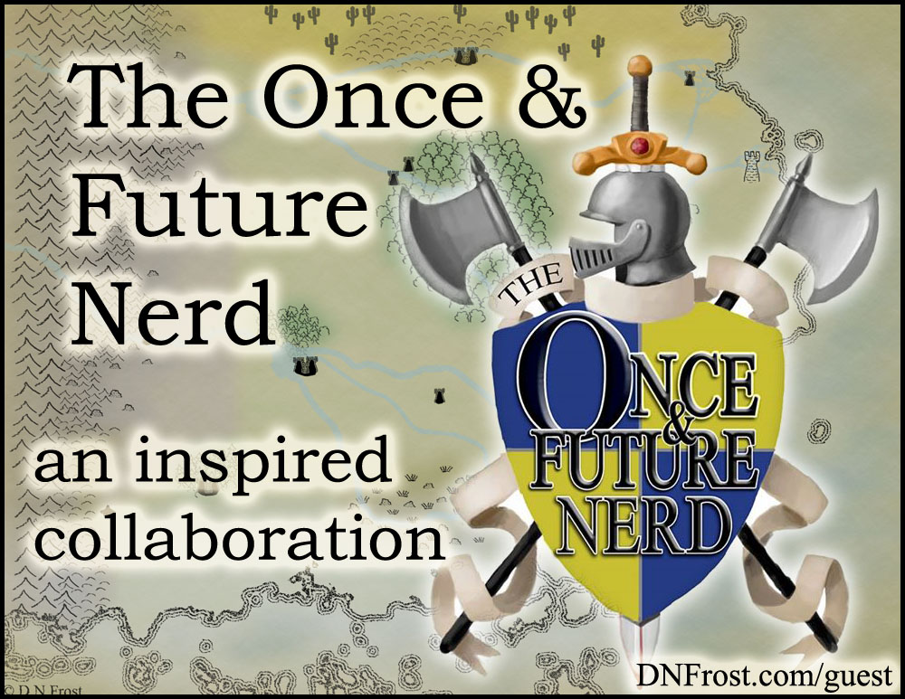 The Once and Future Nerd: a shiny new map for the podcast http://www.dnfrost.com/2016/07/the-once-and-future-nerd-resource.html An inspired collaboration by D.N.Frost @DNFrost13 Part 2 of a series.