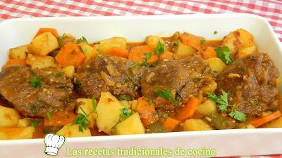 Receta fácil de carrilleras con salsa de naranja muy tiernas