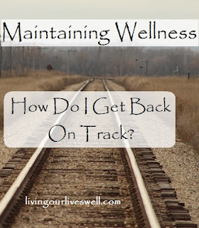 Encouraging others as I share how I'm starting the year  getting back on track with good habits for  healthy living.