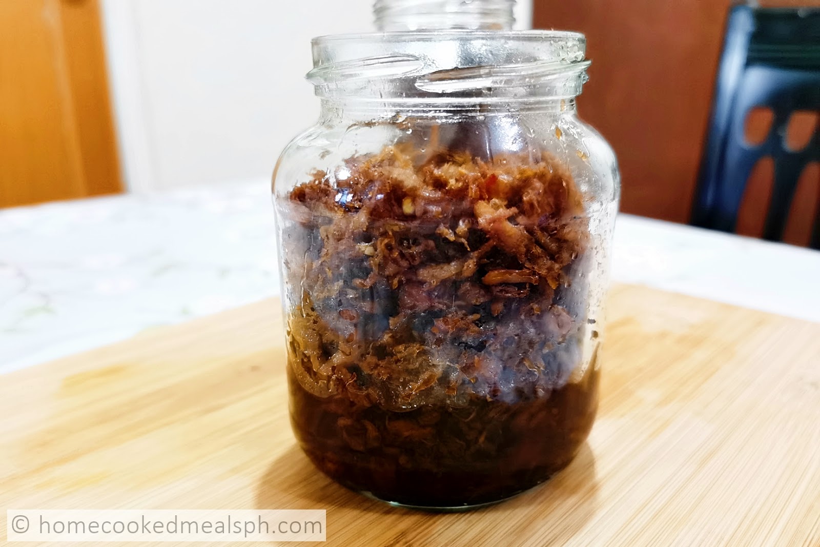 Home Cooked Meals Spicy Crispy Adobo Chicken Flakes Recipe