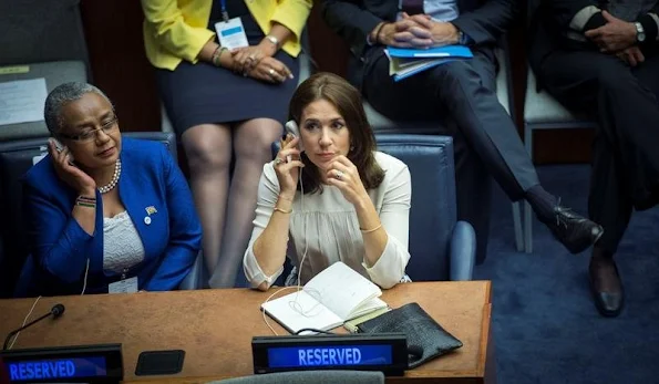 Crown Princess Mary in New York on September the 27 to 29 for among others events to participate in a number of activities related to the UN General Assembly