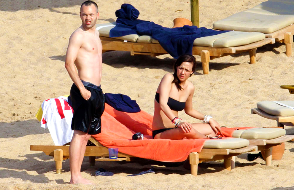 All About Stars & Players Andres Iniesta Girlfriend Anna