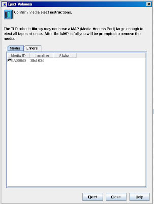 Tech-eye-Tech: Ejecting tapes manually from a tape library connected to ...