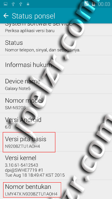 Firmware Samsung Note 5 HDC