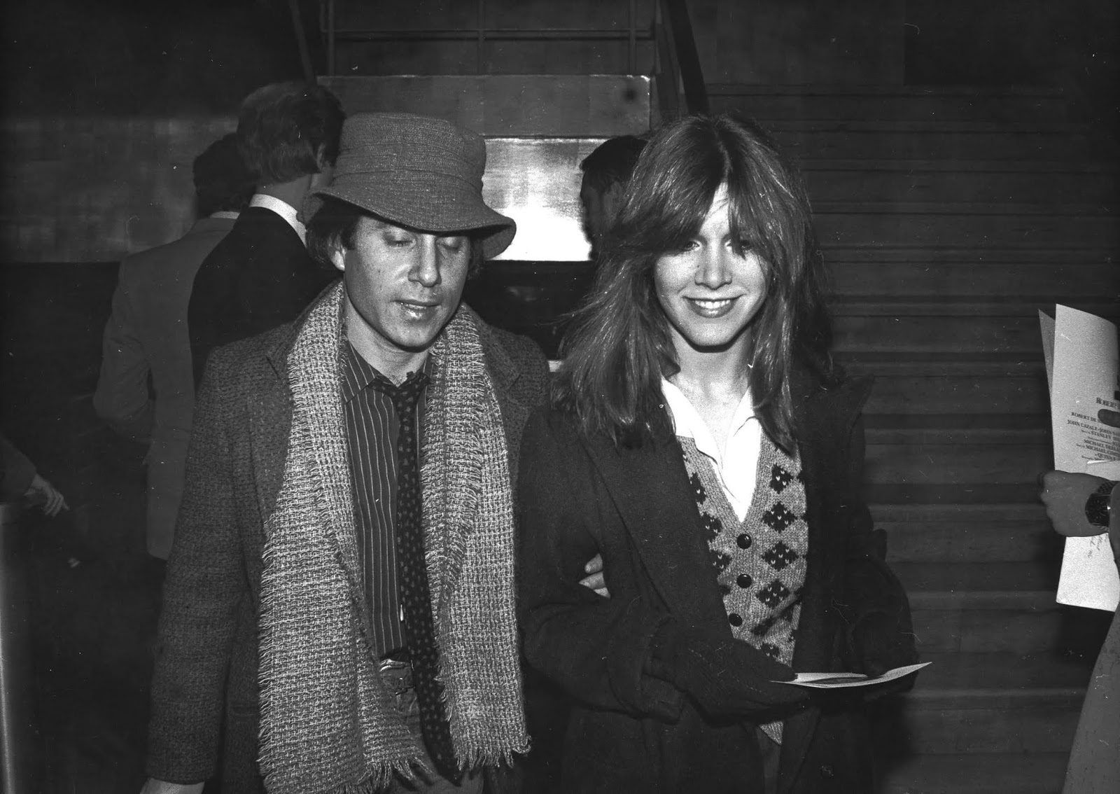 30 Candid Photographs of Carrie Fisher and Paul Simon in the 1980s Vintage Everyday