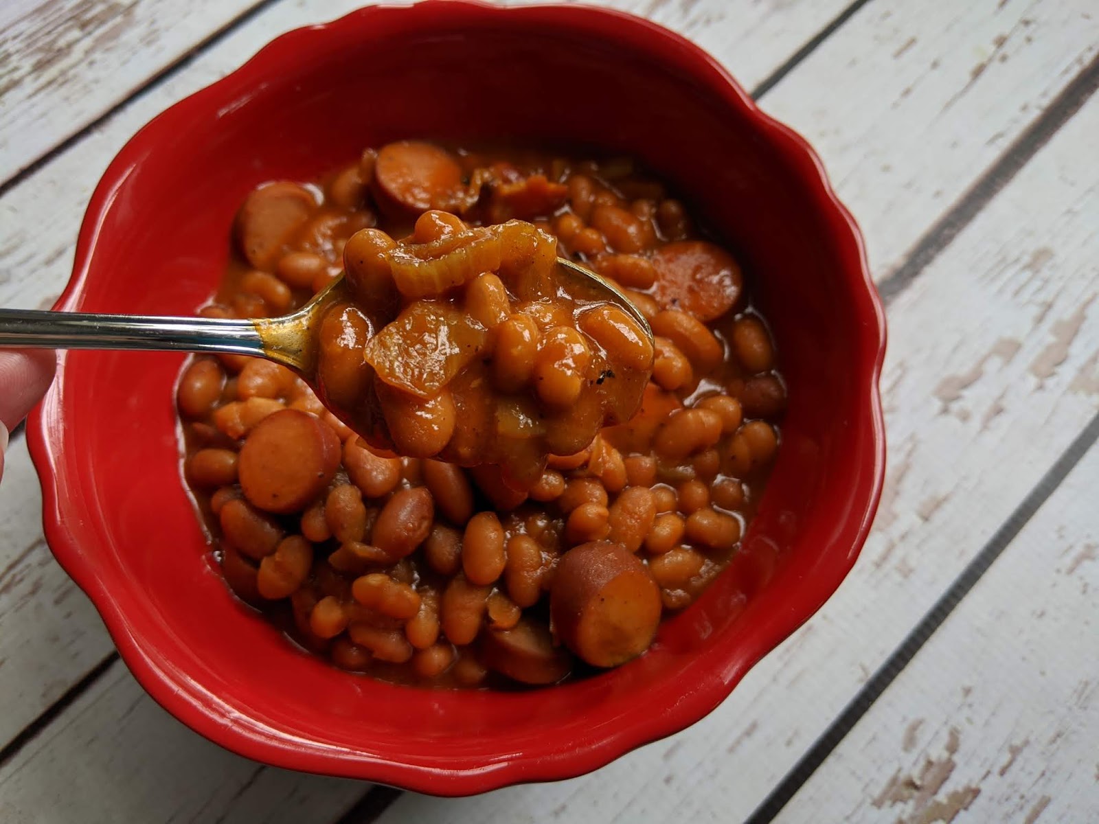 Crock Pot Beans 'n Wieners