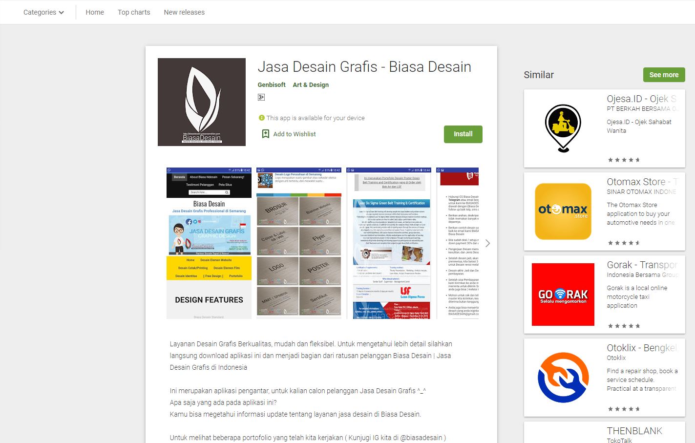 Aplikasi Website Desain Online Point Langsung Ke Website Genbisoft