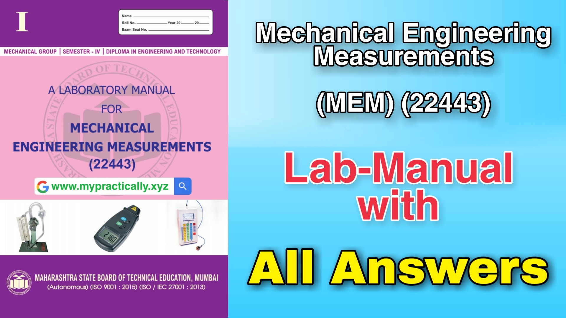 22443 Mechanical Engineering Measurements Lab Manual Answers Pdf